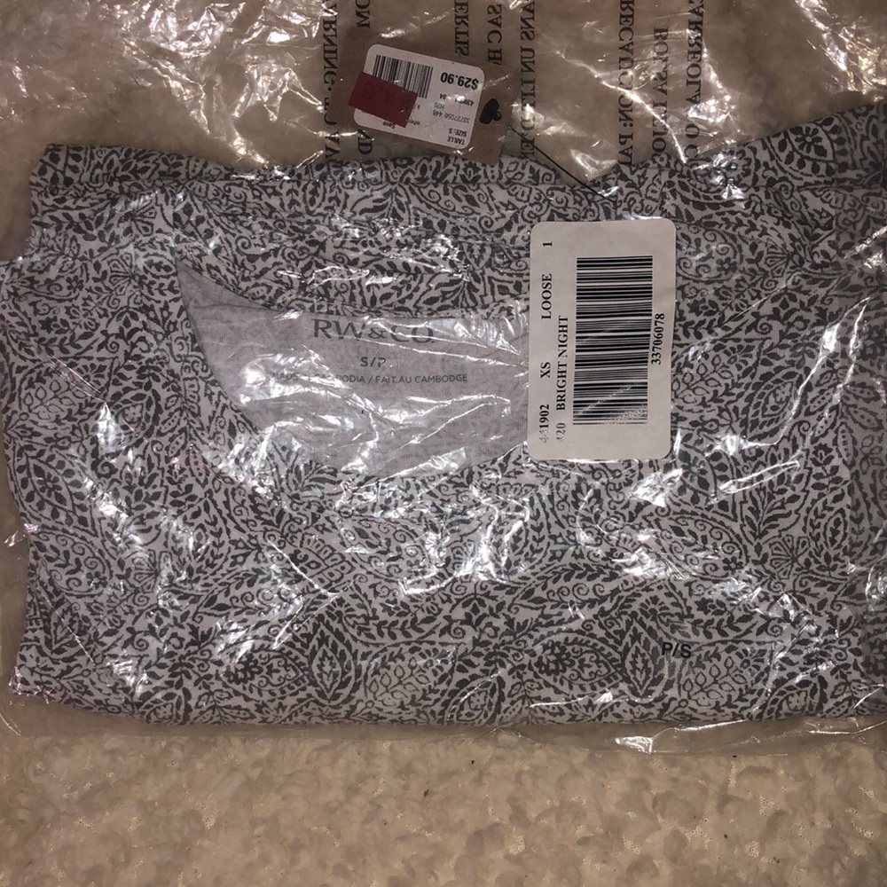 Mens pattern t-shirt